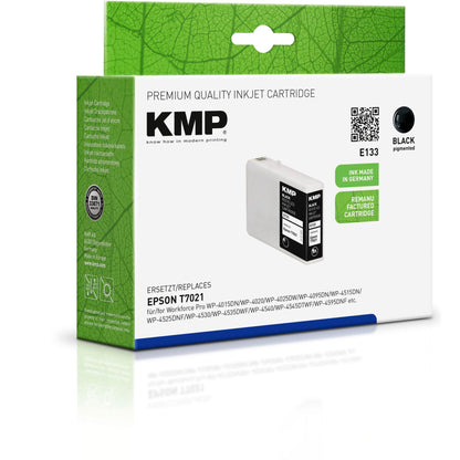 KMP E133 ink cartridge black compatible with Epson T7021
