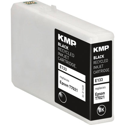 KMP E133 ink cartridge black compatible with Epson T7021