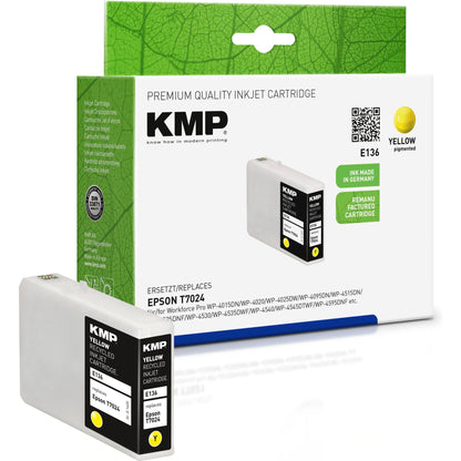 KMP E136 ink cartridge yellow compatible with Epson T7024