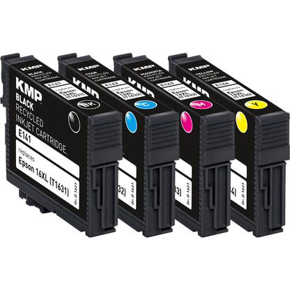 KMP E141V Multipack BK/C/M/Y compatible with Epson T 163