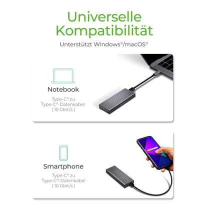 Raidsonic ICY BOX IB-1817M-C31 M.2 PCIe SSD aluminium enclosure