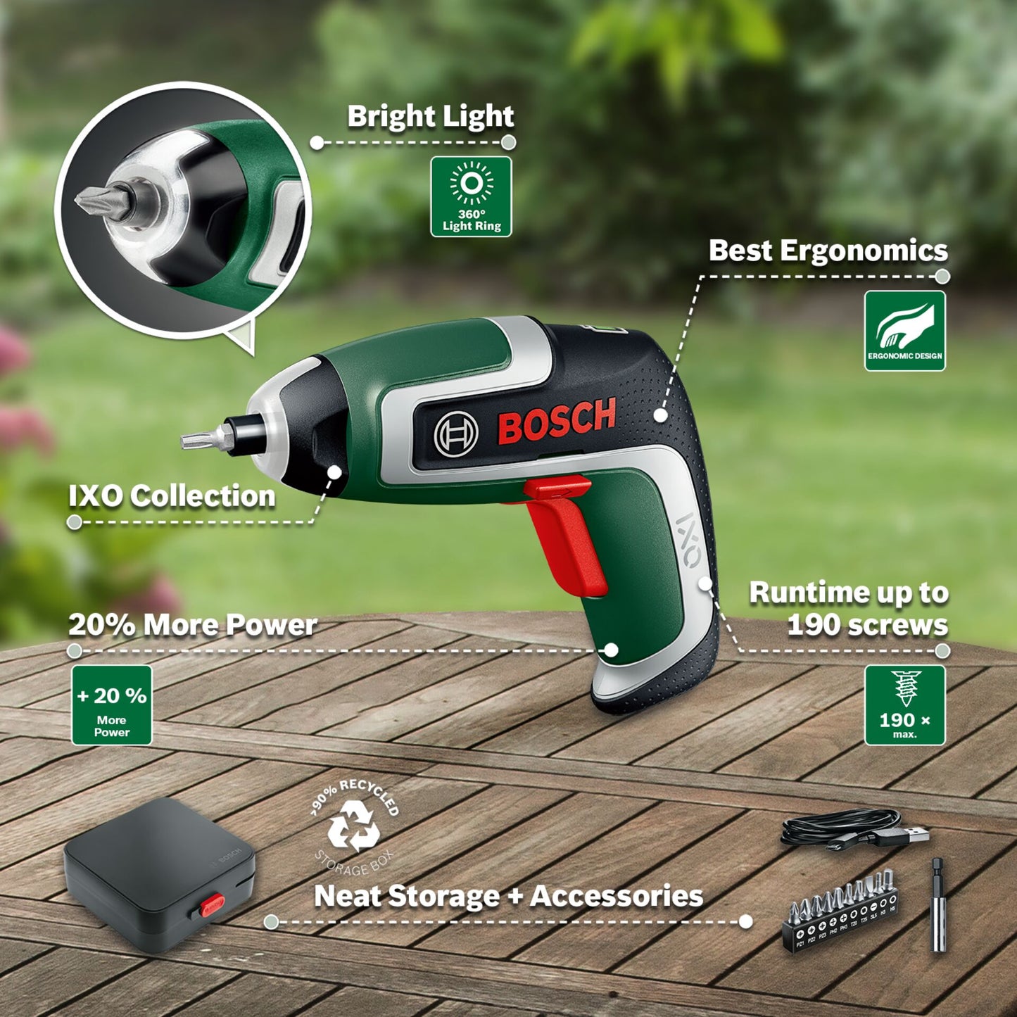 Bosch IXO 7 Compact Cordless Drill Driver