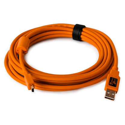 Tether Tools TetherPro USB 2.0 A/MiniB 5 Pin 4,6m orange