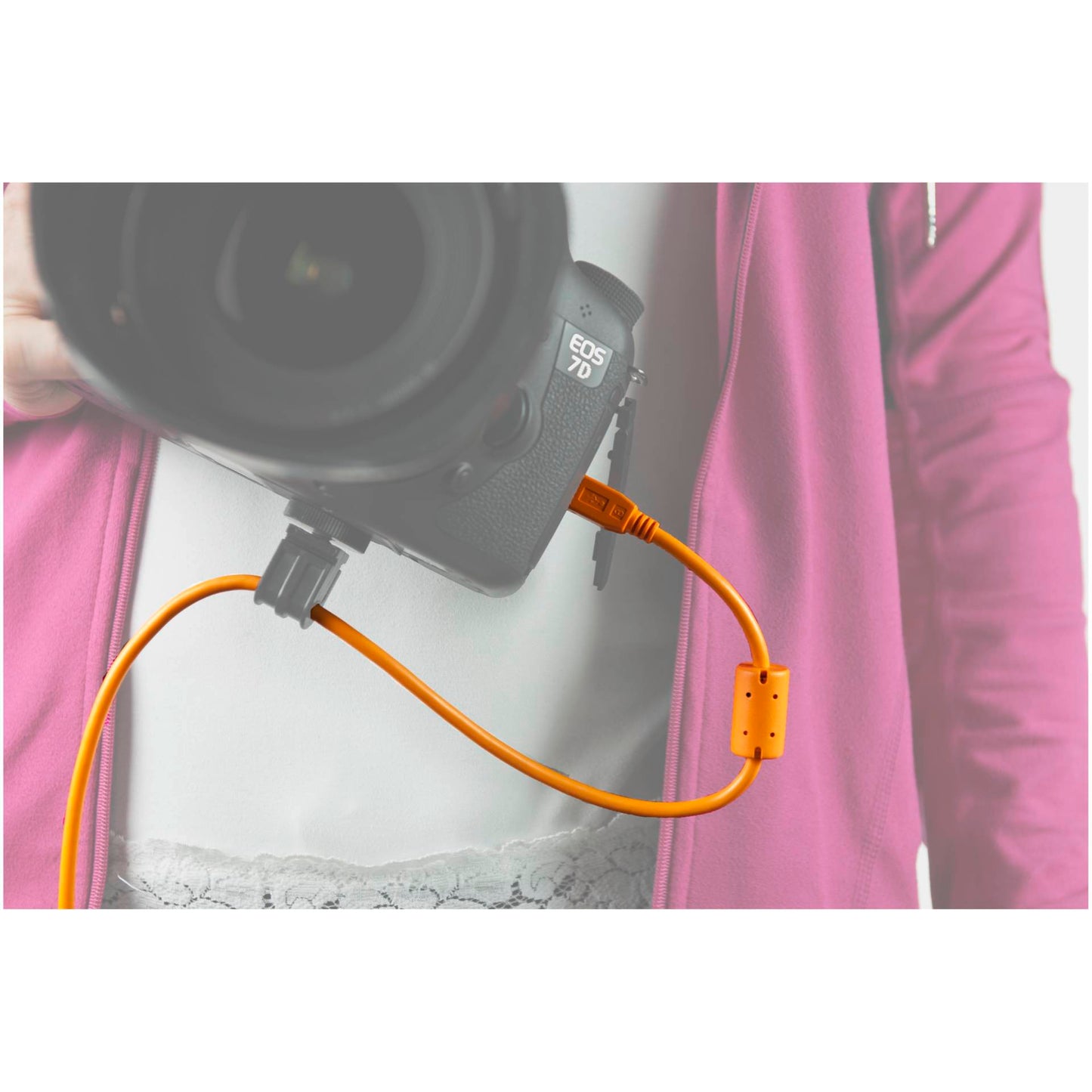 Tether Tools TetherPro USB 2.0 A/MiniB 5 Pin 4,6m orange