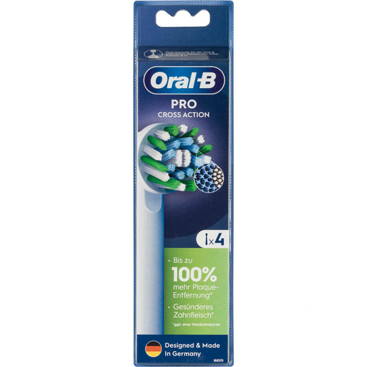 Oral-B Toothbrush heads Pro CrossAction 4 pcs.
