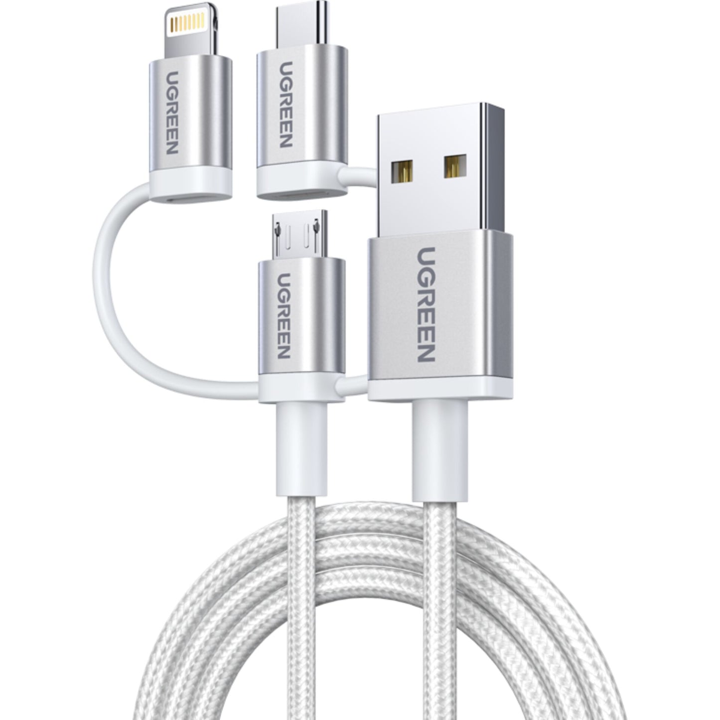UGREEN 3-in-1 USB2.0-A Multifunction Cable