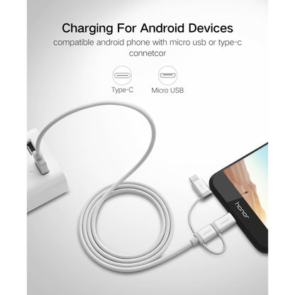 UGREEN 3-in-1 USB2.0-A Multifunction Cable