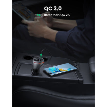 UGREEN Car Charger Dual Ports Single Extension Socket PD 20W