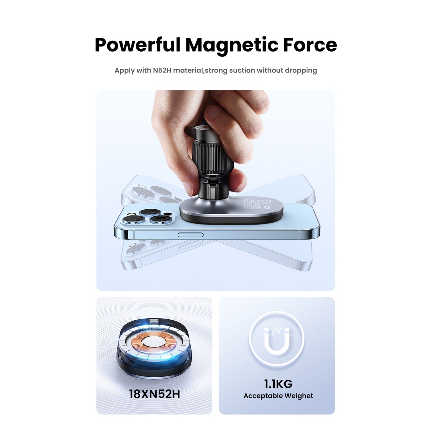 UGREEN Magnetic Car Wireless Charger