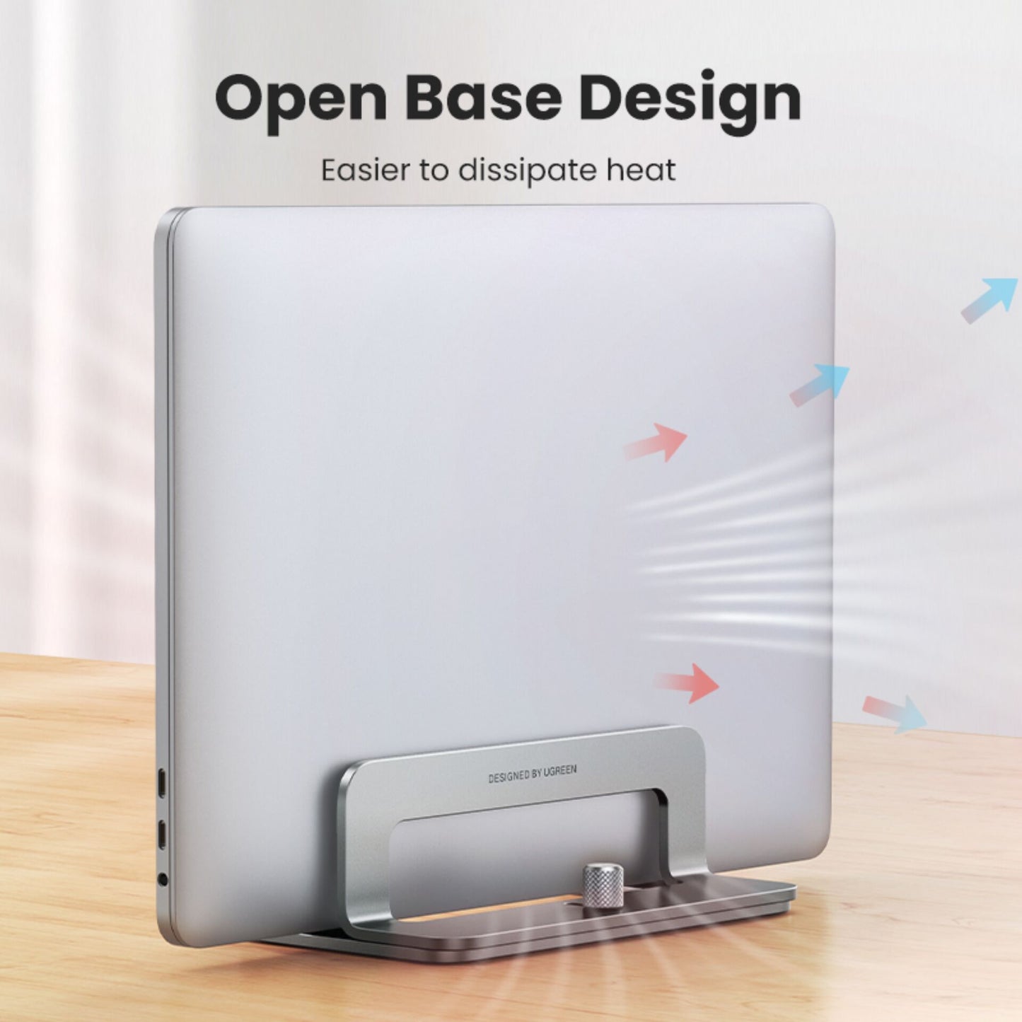 UGREEN Vertical Laptop Stand Dual-slot