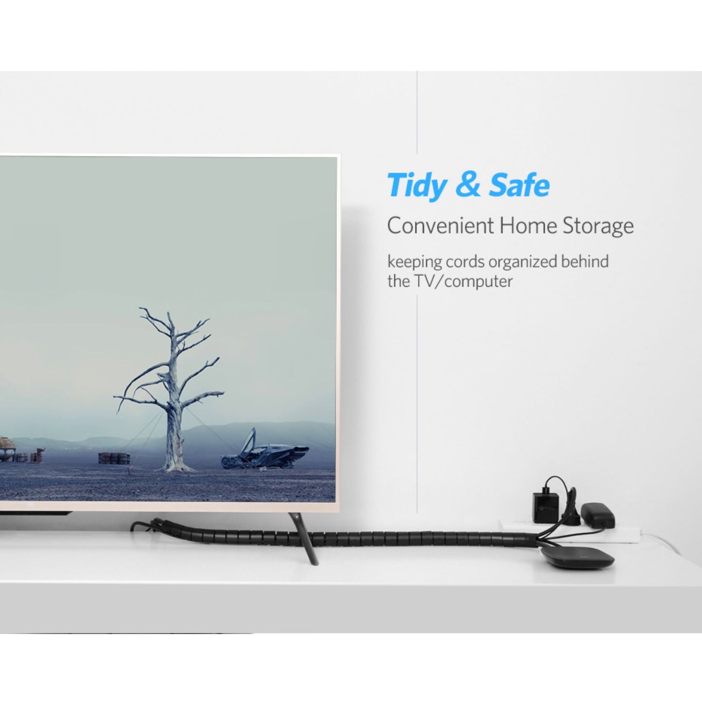 UGREEN Protection Tube DIA 25mm 3m Black