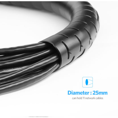 UGREEN Protection Tube DIA 25mm 3m Black