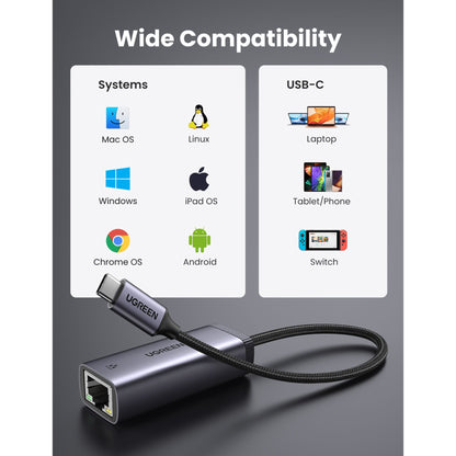 UGREEN USB-C Gigabit Ethernet Adapter