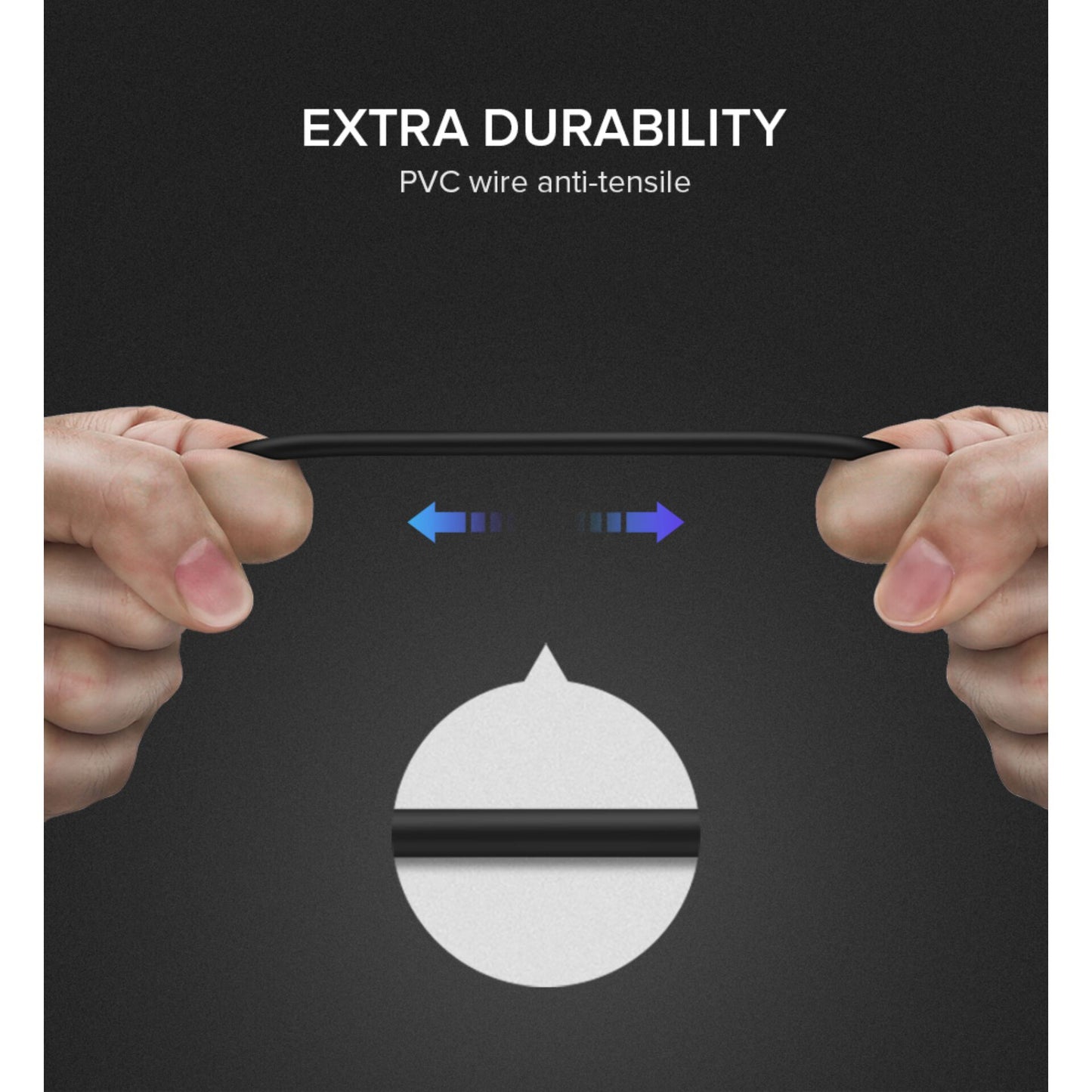 UGREEN USB-C Male to Type C Male Cable  1.5m Gray