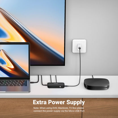 UGREEN HDMI Switcher 3 In 1 Out 4K