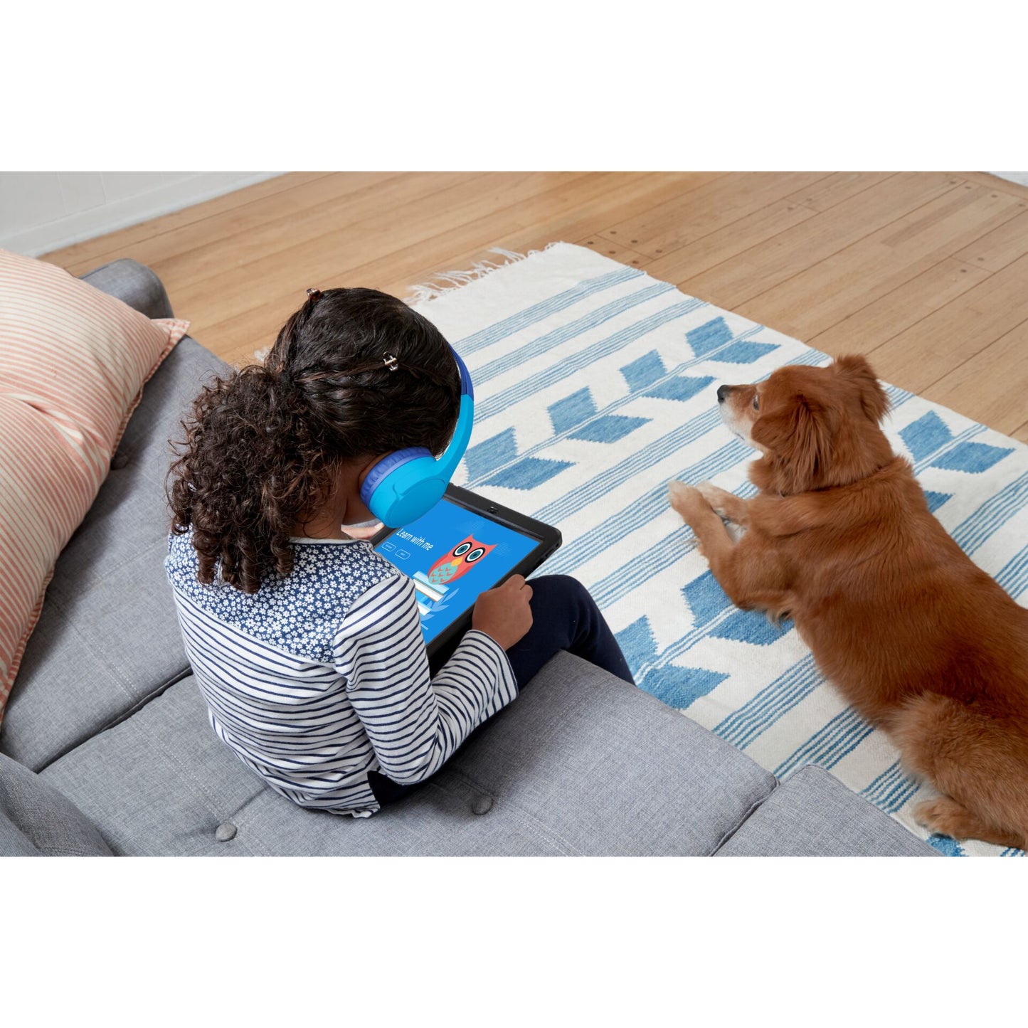 Belkin Soundform Mini-On-Ear for Kids BT USB-C blue AUD002btBLV3