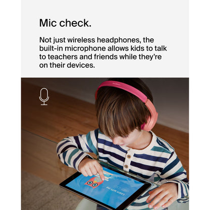 Belkin Soundform Mini-On-Ear for Kids BT USB-C pink AUD002btPKV3