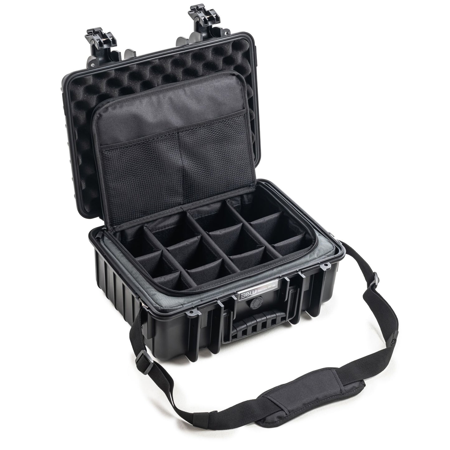 B&W Outdoor Case Type 4000 black with Photo Bag