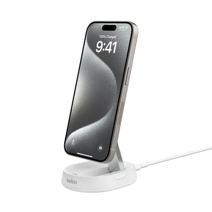 Belkin BOOST Charge Pro Qi2 15W magn.Charg.Stand wh. WIA008btWH