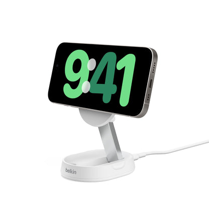 Belkin BOOST Charge Pro Qi2 15W magn.Charg.Stand wh. WIA008btWH