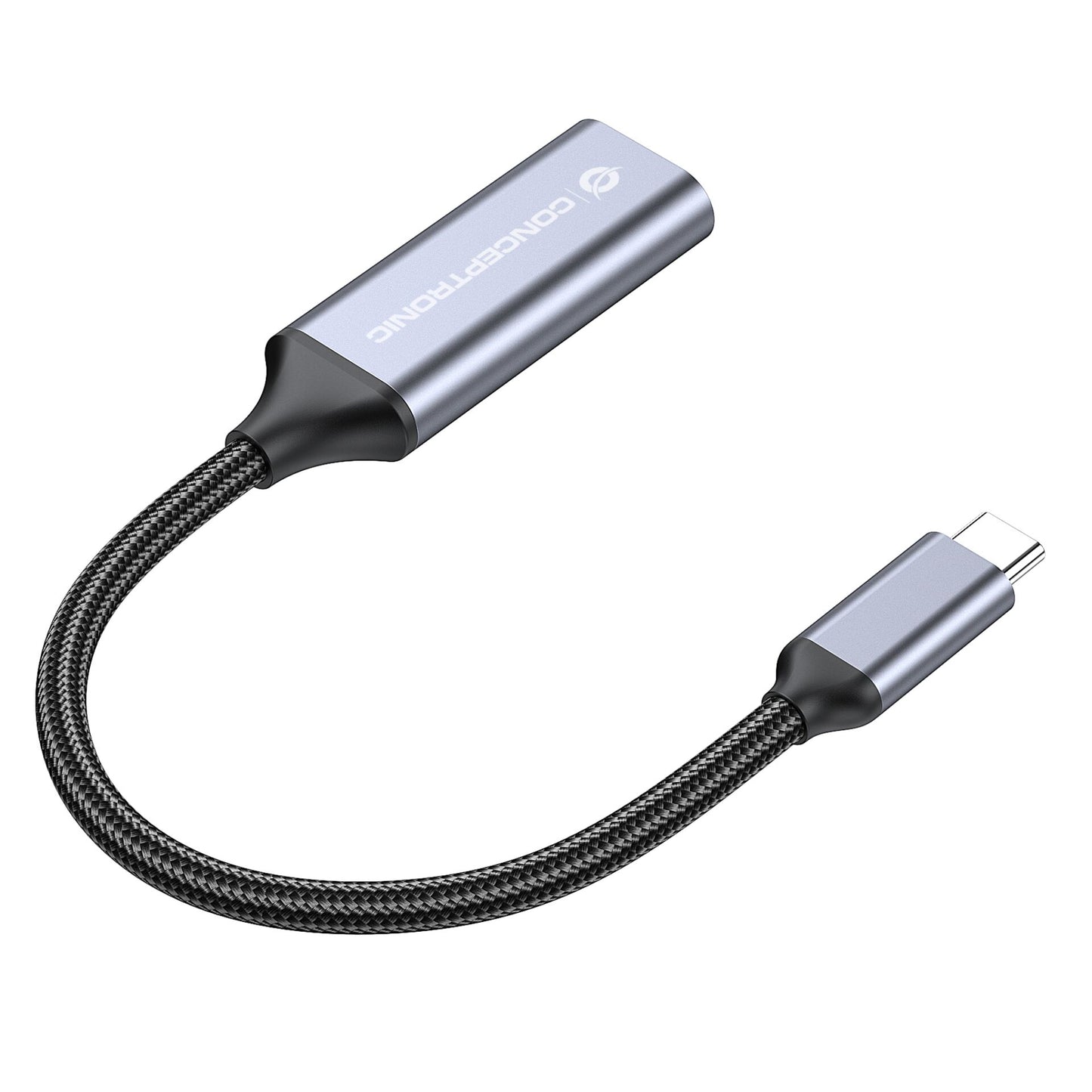 Conceptronic ABBY09G USB-C-to-HDMI-Adapter, 4K 60Hz