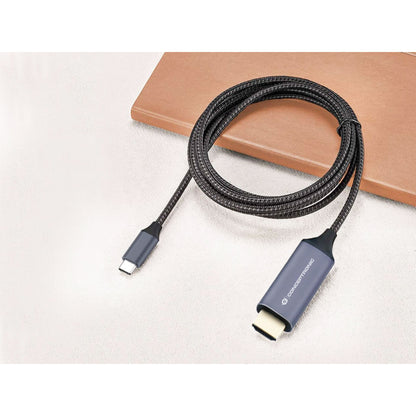 Conceptronic ABBY10G USB-C to HDMI-Cable, 4K 60Hz