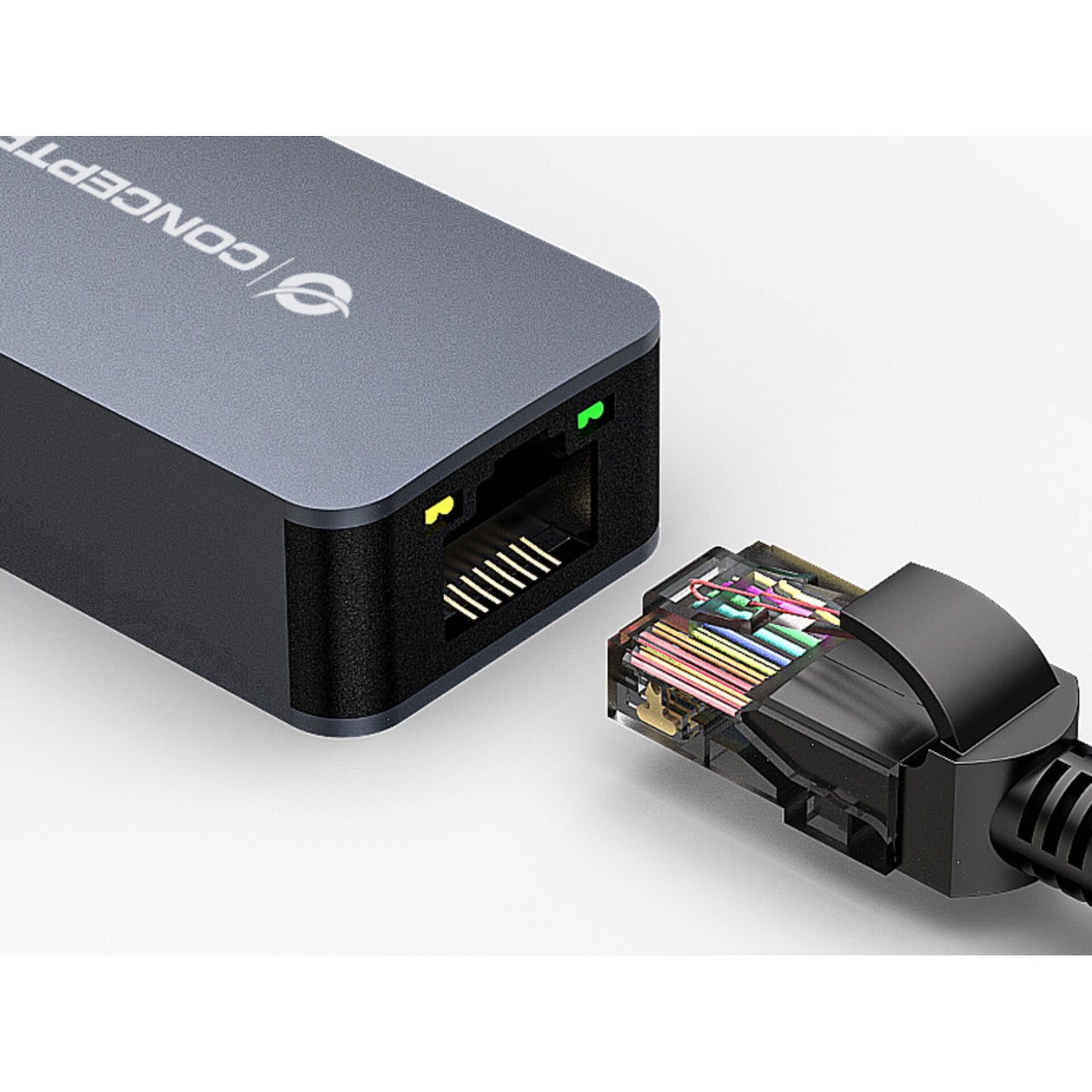 Conceptronic ABBY12GC 2.5G-Ethernet USB-C Adapter