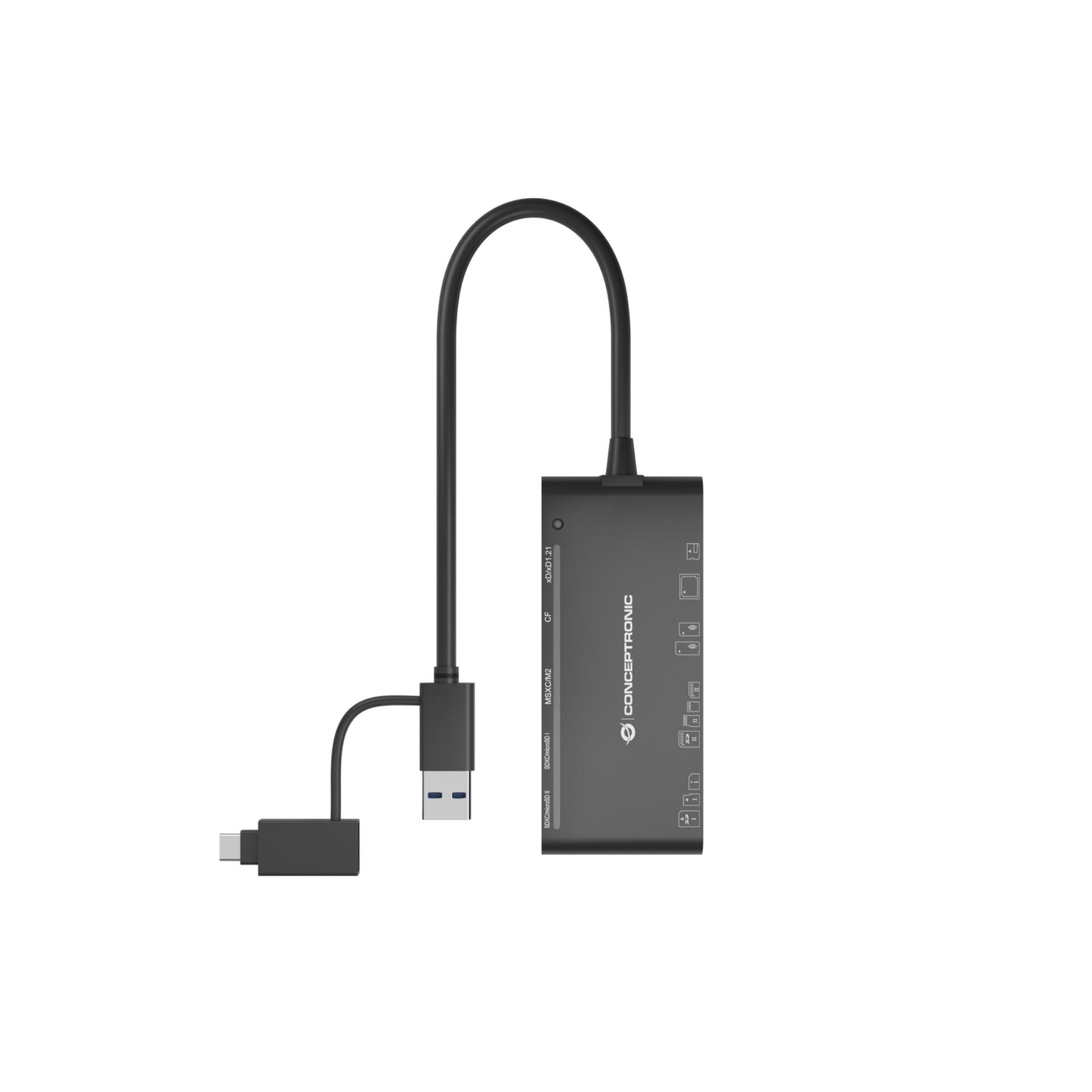 Conceptronic BIAN03B 7-in-1 Card Reader USB 3.0
