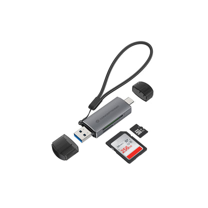 Conceptronic BIAN05G 2-in-1 Dual Plug Card Reader