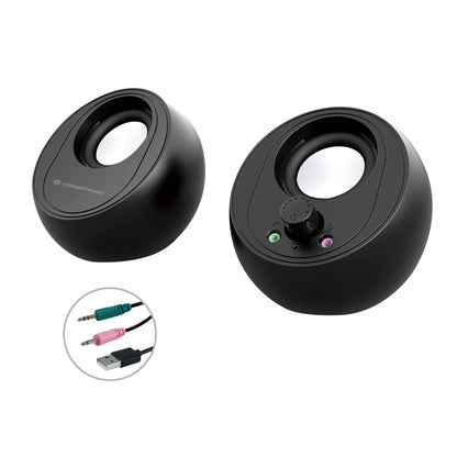 Conceptronic BJORN01B 2.0-Channel-Computer-Speaker