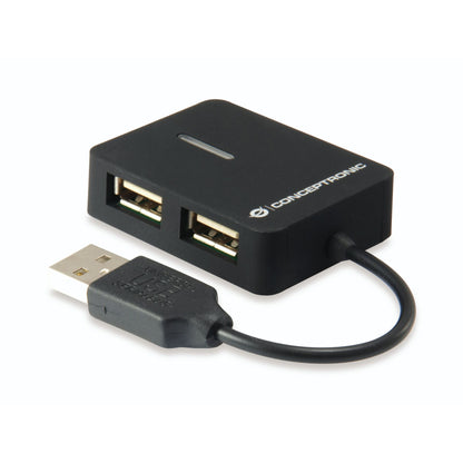 Conceptronic C4PUSB2 4 Port Travel-USB Hub