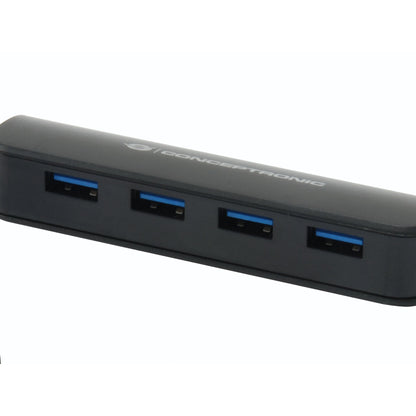 Conceptronic C4PUSB3  4-Port USB 3.0-Hub with Power Jack
