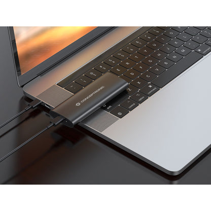 Conceptronic DANTE04B  USB-C M.2 SATA/NVMe SSD-Enclosure