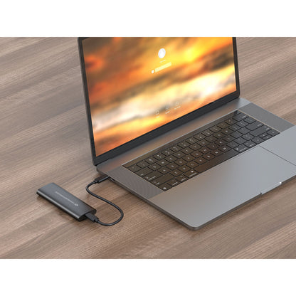 Conceptronic DANTE04B  USB-C M.2 SATA/NVMe SSD-Enclosure