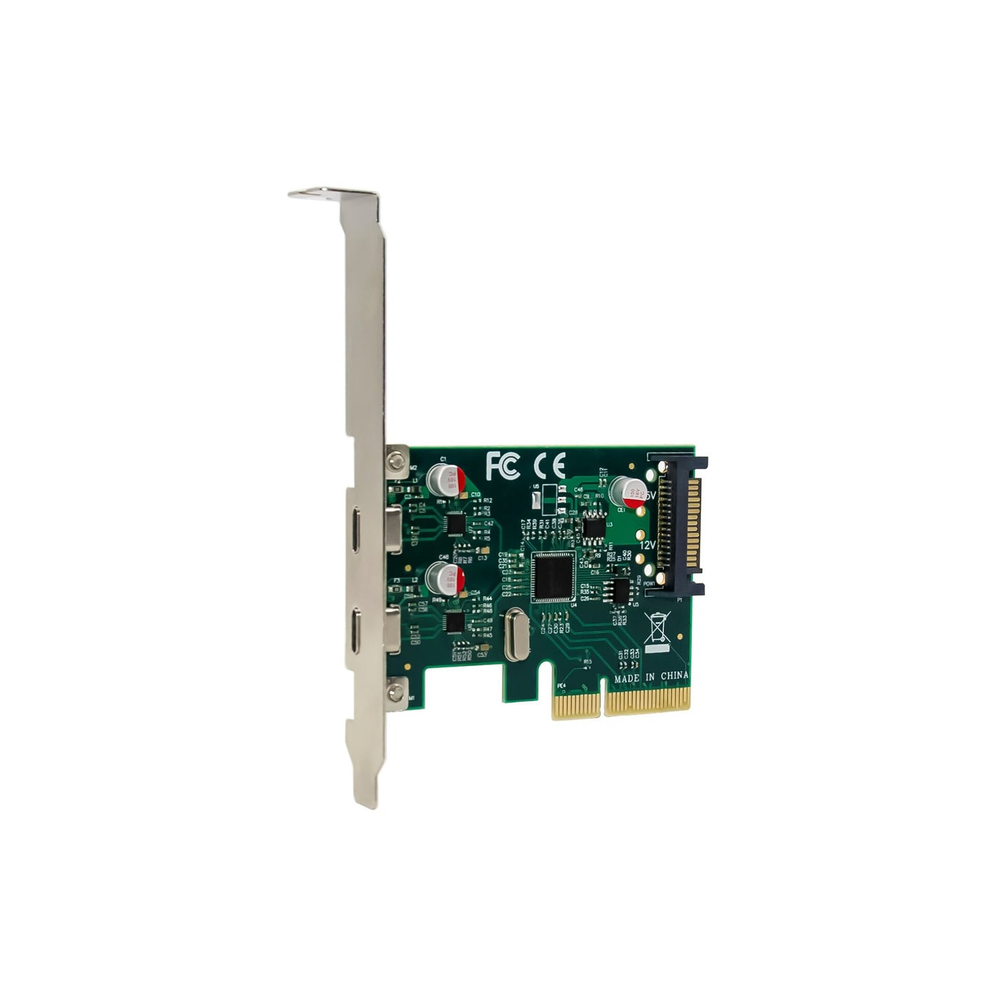 Conceptronic EMRICK07G 2-Port USB 3.2 Gen 2 Typ-C PCIe