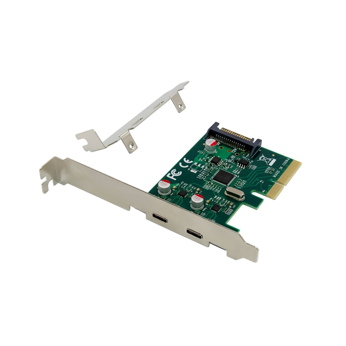 Conceptronic EMRICK07G 2-Port USB 3.2 Gen 2 Typ-C PCIe