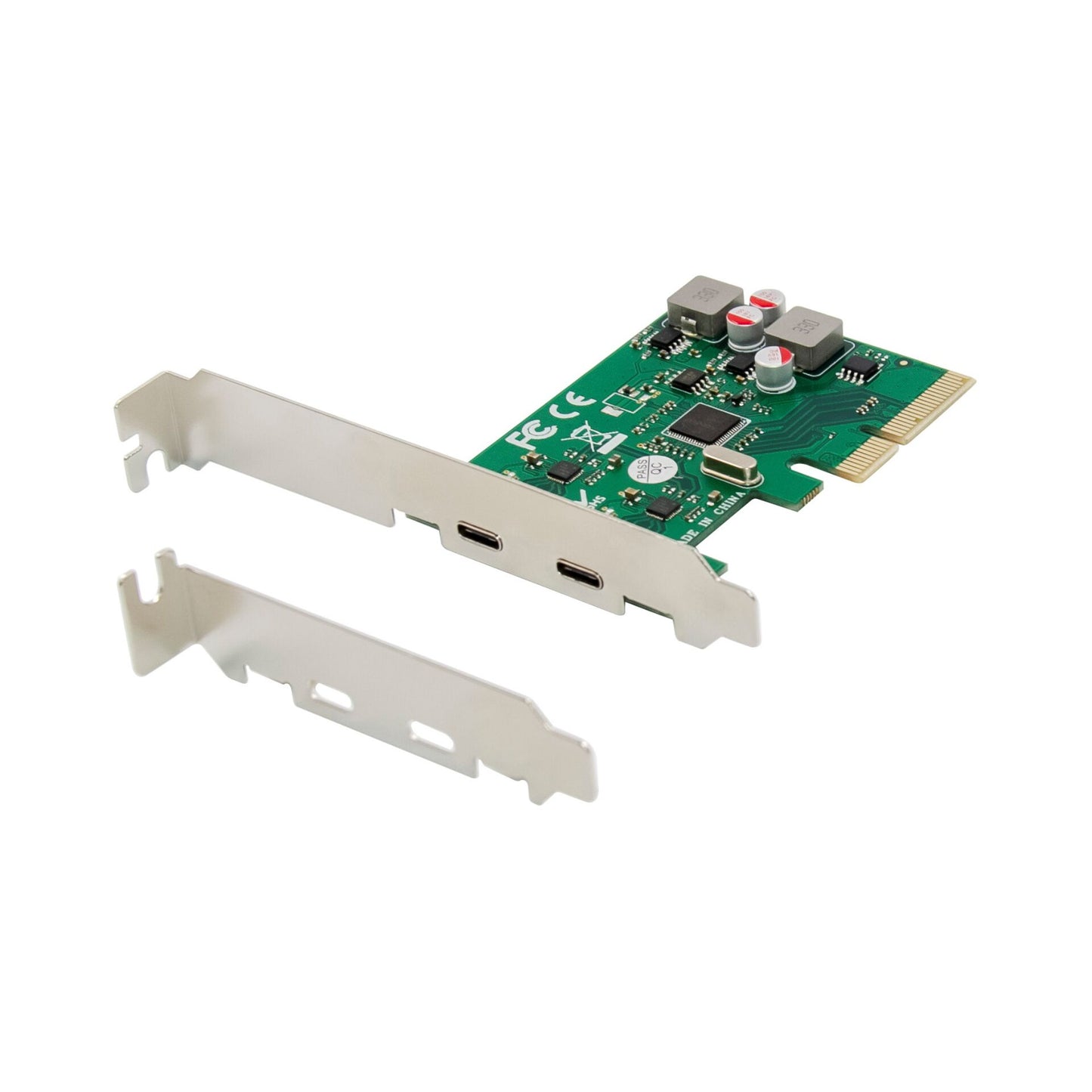 Conceptronic EMRICK08G 2-Port USB 3.2 Gen 2 Typ-C PCIe