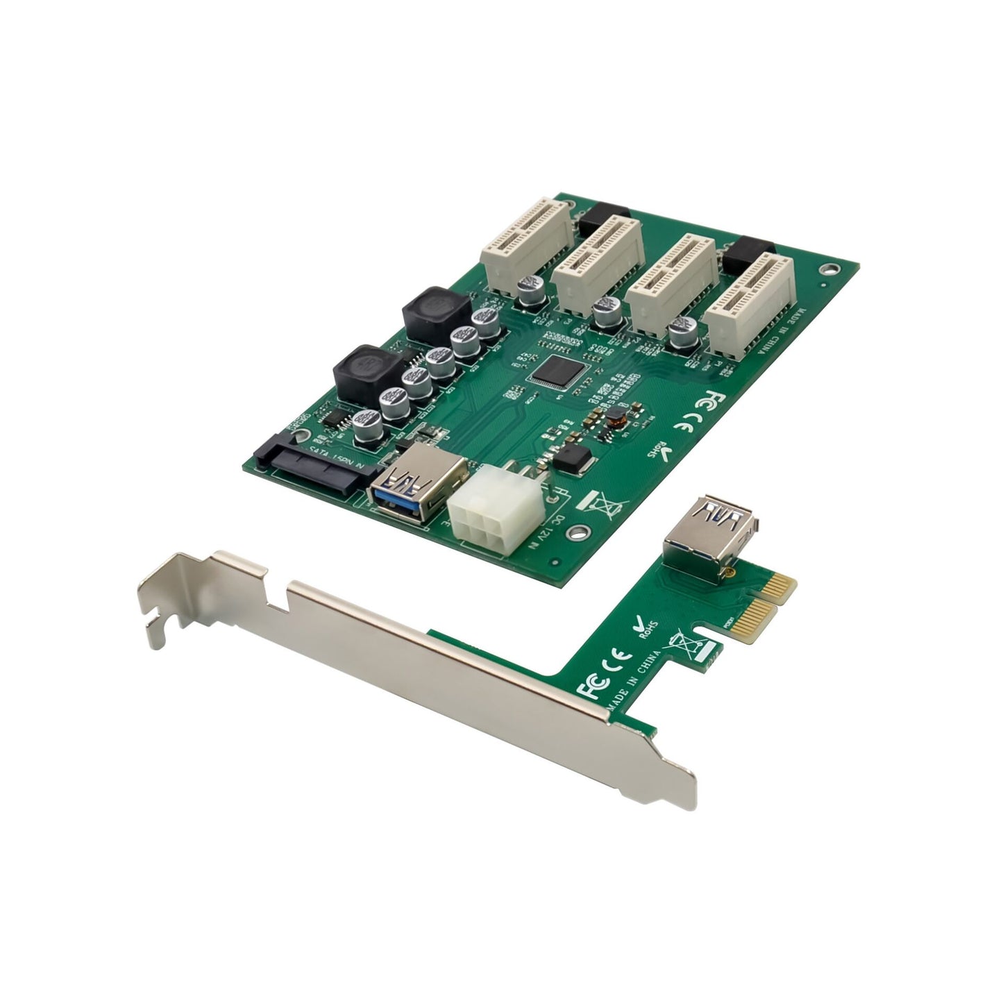 Conceptronic EMRICK10G PCIe to 4x PCIe-x1 Extension