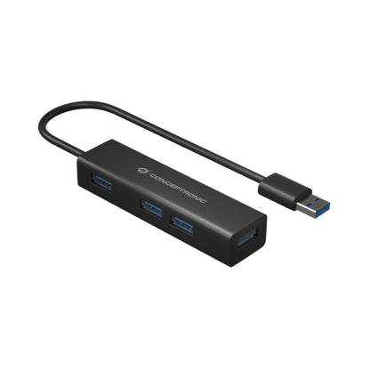 Conceptronic HUBBIES06B 4-Port-USB 3.0-Hub