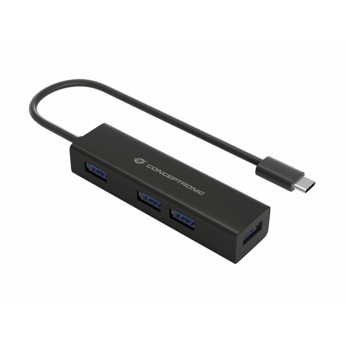 Conceptronic HUBBIES07B USB-C-to-4-Port-USB-3.0-Hub