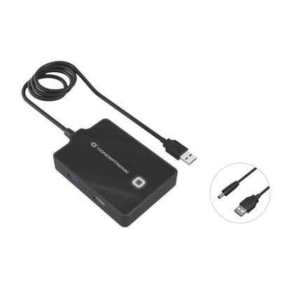 Conceptronic HUBBIES10B 4-Port-USB 3.0/2.0-Hu