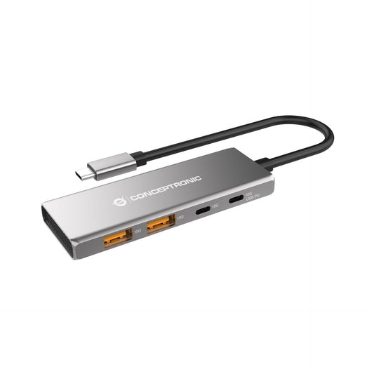 Conceptronic HUBBIES15G 4-Port USB 3.2 Gen-2 Hub, 10Gbps