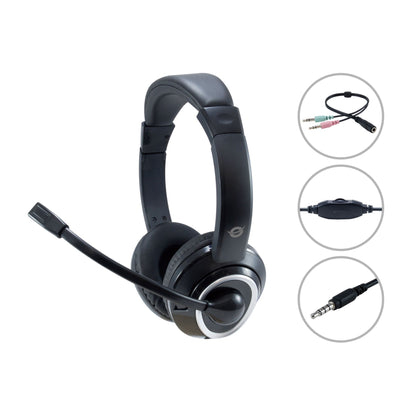 Conceptronic POLONA02BA Stereo-Headset