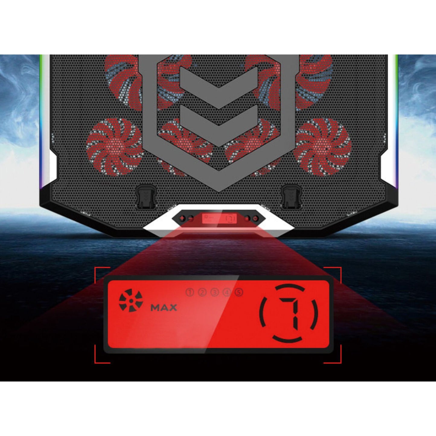 Conceptronic THYIA01B ERGO Gaming-Notebook Cooling Pad