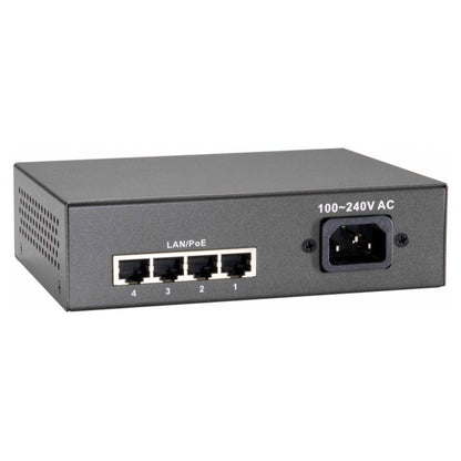 LevelOne FEP-0511W90 5-Port-Fast Ethernet-PoE-Switch
