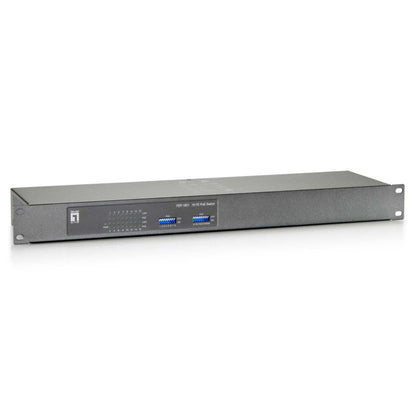 LevelOne FEP-1601W120 16-Port-Fast Ethernet-PoE-Switch
