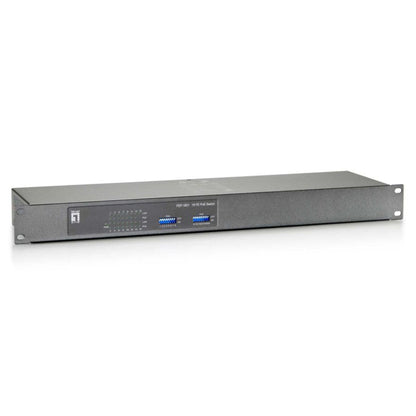 LevelOne FEP-1601W150 16-Port-Fast Ethernet-PoE-Switch