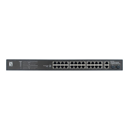 LevelOne FGP-2831 28-Port-Fast Ethernet-PoE-Switch