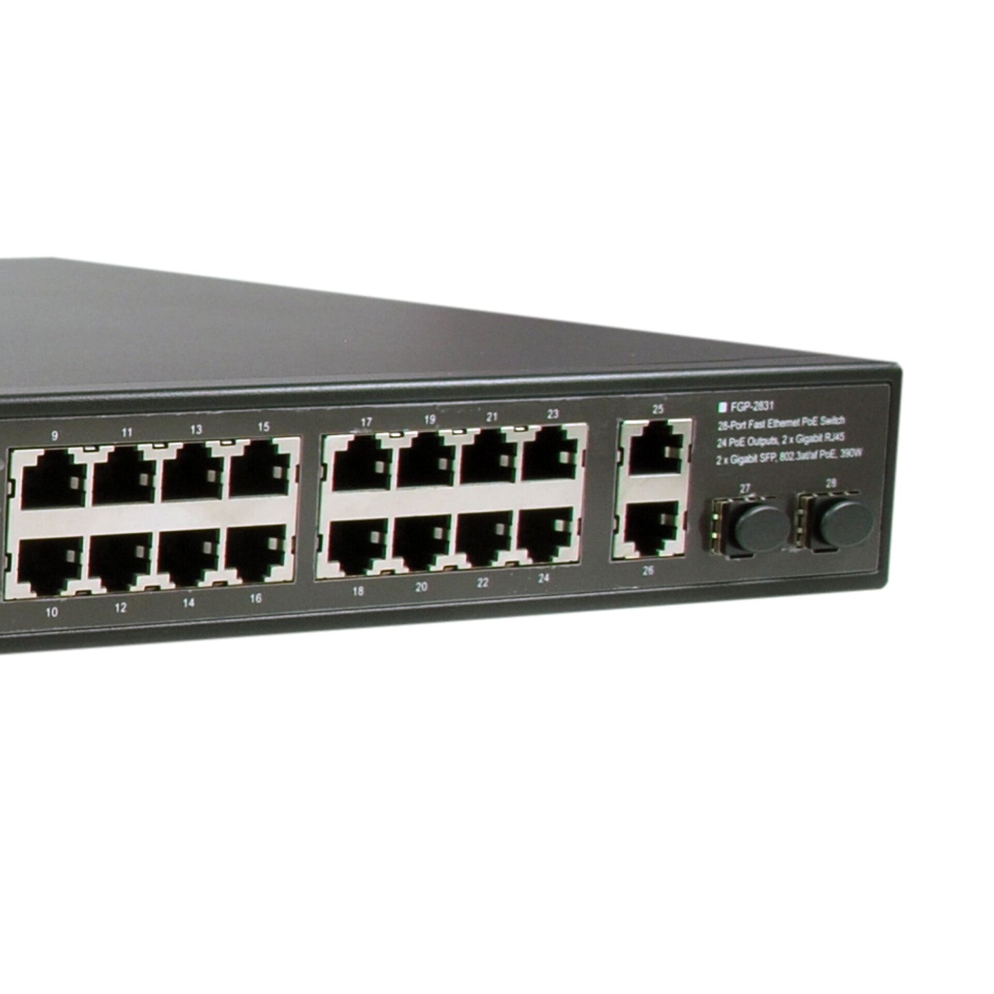 LevelOne FGP-2831 28-Port-Fast Ethernet-PoE-Switch