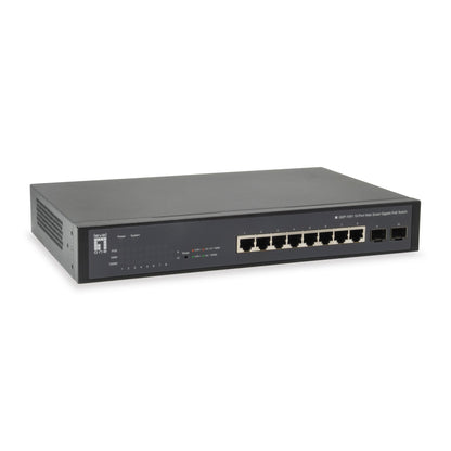 LevelOne GEP-1051 10-Port Smart-Gigabit-PoE-Switch